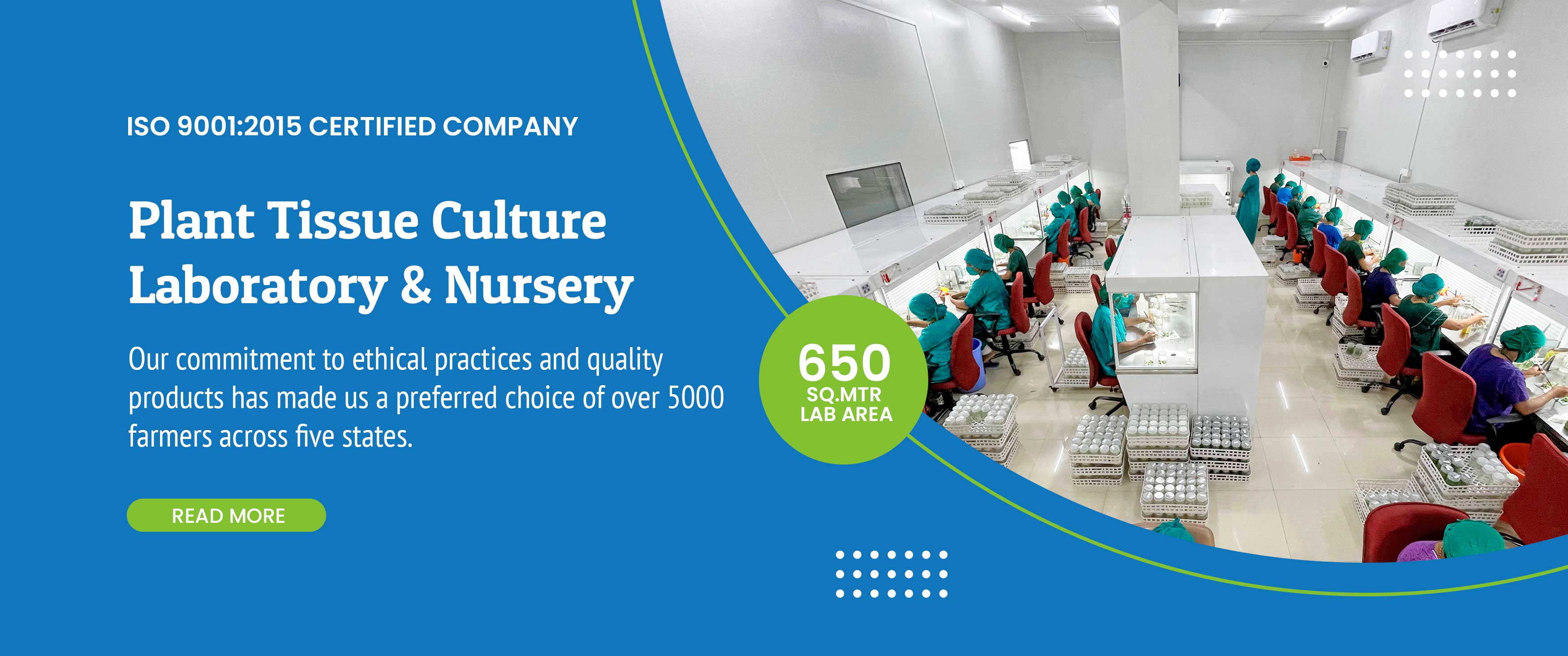 Plant Tissue Culture Laboratory & Nursery in India